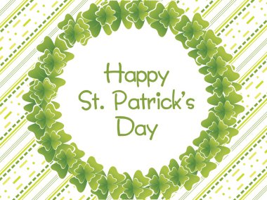 Patrick's day background clipart