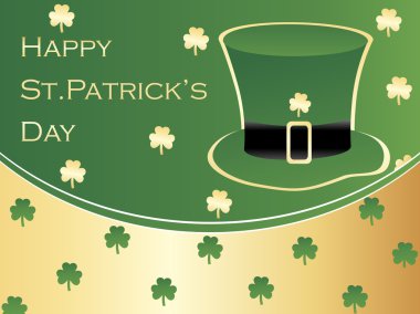 Patrick's day background clipart