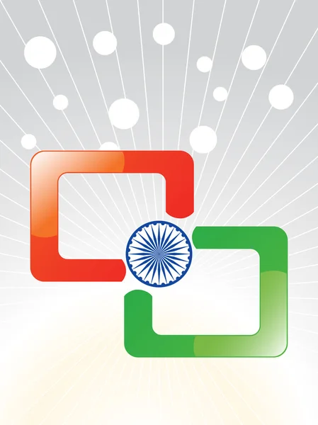 Origine patriotique indienne — Image vectorielle