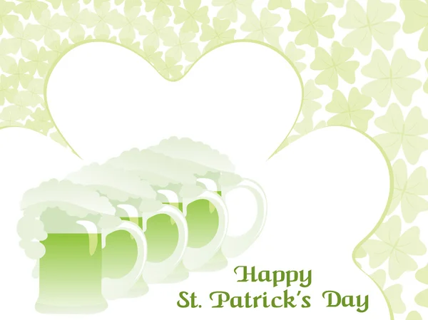 Hintergrund für St. Patrick 's Day — Stockvektor
