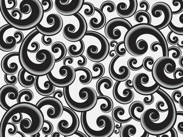 Fond motif spirale — Image vectorielle