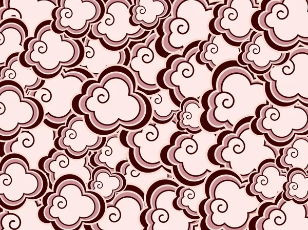 Illustration de fond en spirale — Image vectorielle