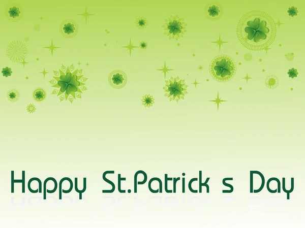 St. patrick day background — Stock Vector