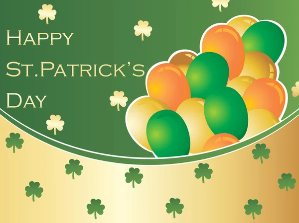 Patrick's day background — Stock Vector