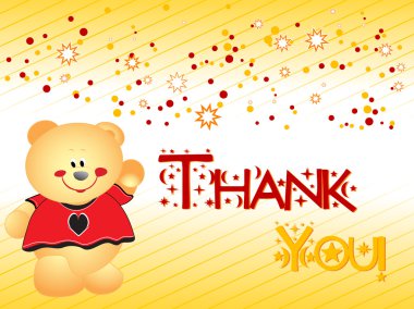 Background for thankyou day clipart