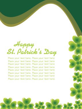 St.patrick's Day greeting clipart