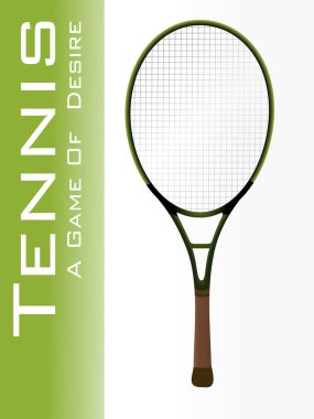 Tenis rackets background, design2 clipart