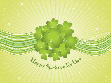 Gösterim amacıyla mutlu st patrick günü