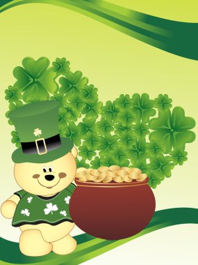 Vector illustration for patrick day clipart