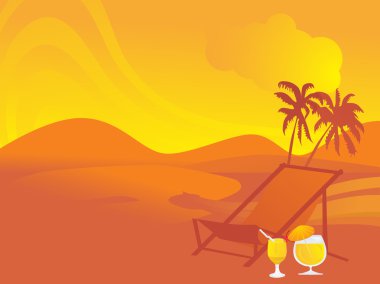 yaz tatil vektör design2