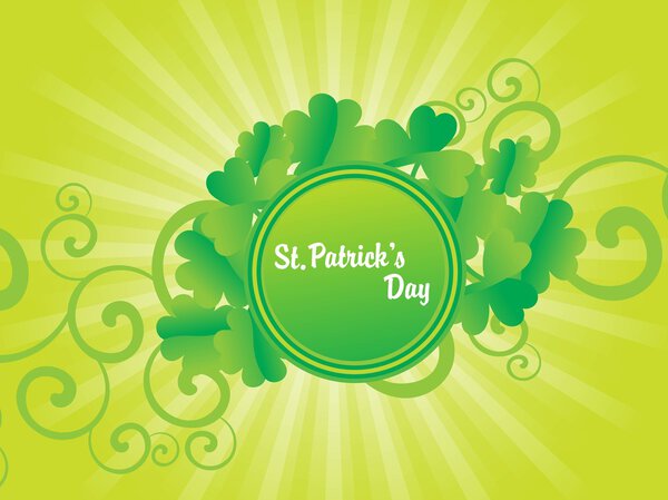 Vector illustration for patrick day