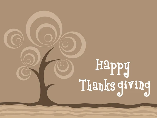 Thanks giving day illustration — Stock Vector