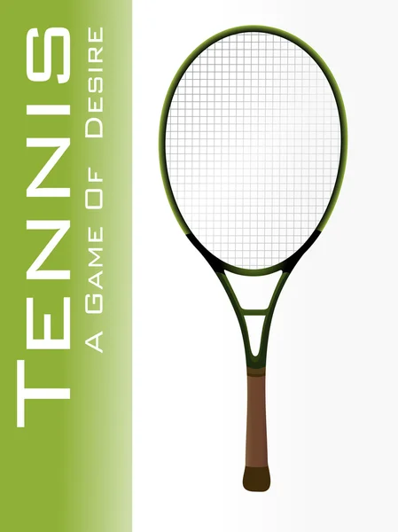テニス ラケット背景、design2 — ストックベクタ