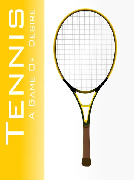 Tenis racketar bakgrund, design1 — Stock vektor
