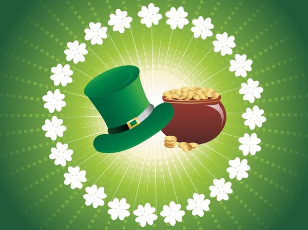 Background for st patrick day — Stock Vector