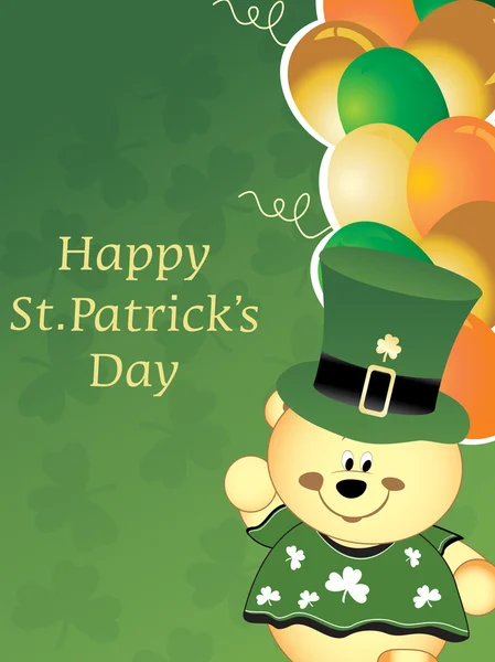 Patrick day background — Stock Vector