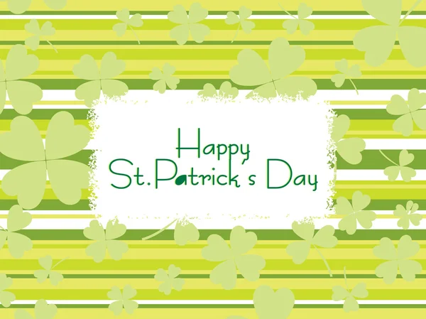 St. patrick s day greeting — Stock Vector