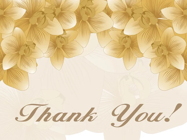 Thank you background — Stock Vector