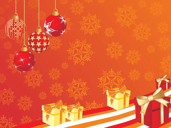 Background for xmas day — Stock Vector