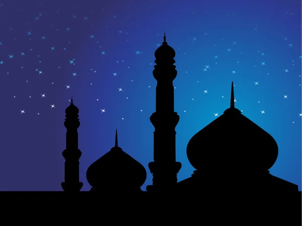 Fond d'écran des mosquées — Image vectorielle