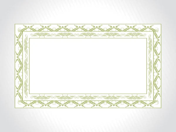 Vector vintage frame, design14 — Stock Vector