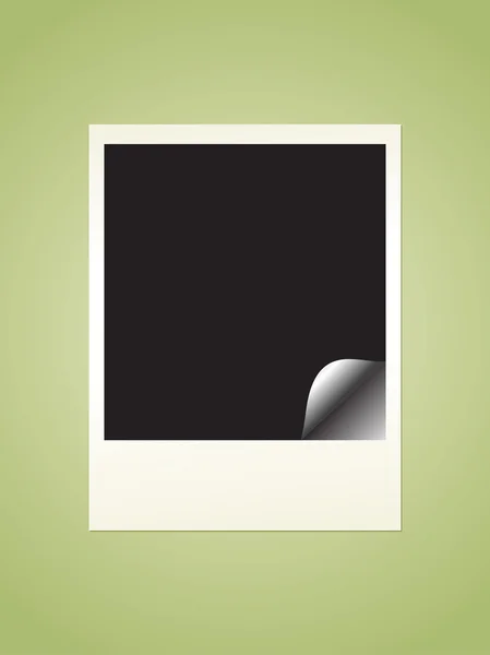 Vector película polaroid en blanco — Archivo Imágenes Vectoriales
