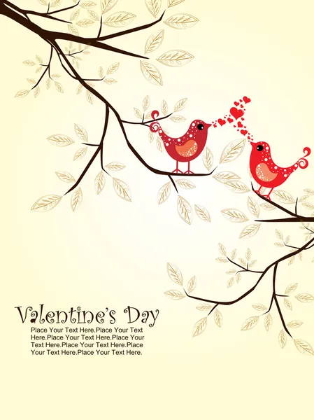 Ilustración para el día de San Valentín — Archivo Imágenes Vectoriales