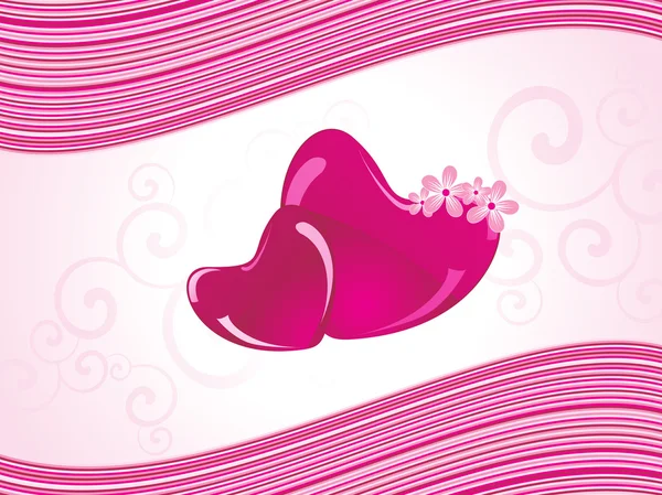 Fond d'écran pour la Saint Valentin — Image vectorielle