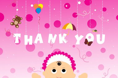 Background for thank you day clipart