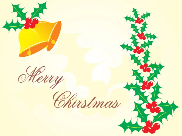 Illustration vectorielle des cloches de Noël — Image vectorielle