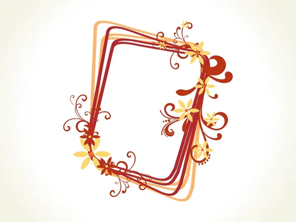 Vector isolated decorated frame — Stock Vector