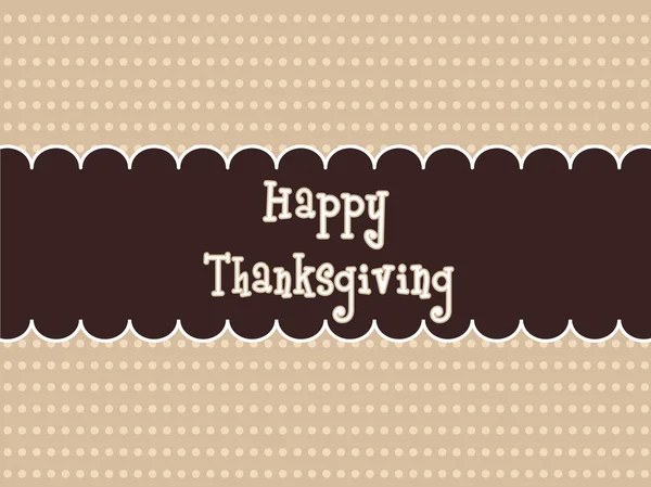 Illustration för glad tacksägelsedag — Stock vektor