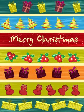 Vector beautiful illustration for christmas clipart