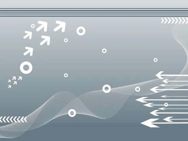 Futuristiska bakgrund illustration — Stock vektor
