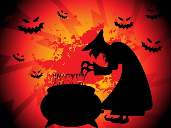 Illustration vectorielle pour Halloween — Image vectorielle