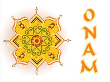 Illustration for onam clipart