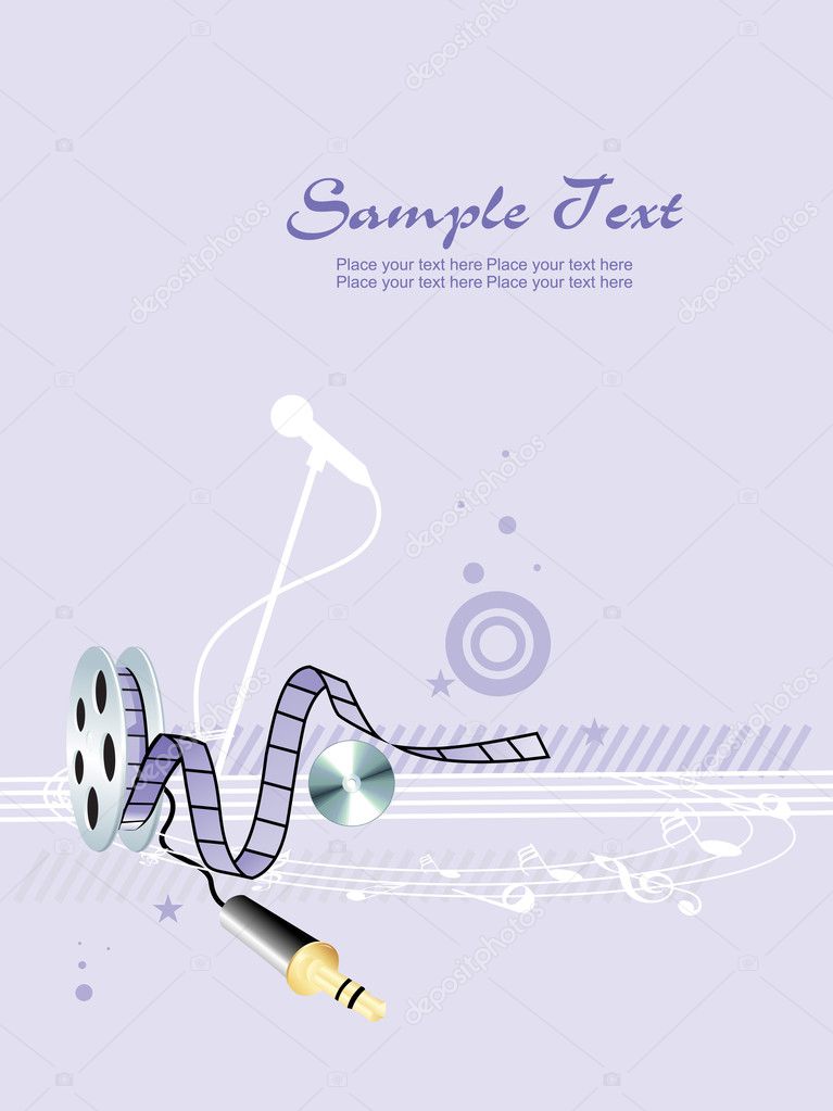 Illustration of musical background