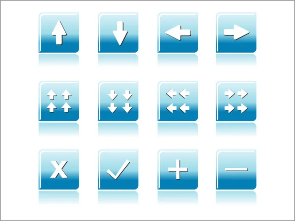 Vektor-Reihe von Geschäftssymbolen — Stockvektor