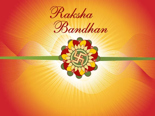 Background for rakshabandhan — Stock Vector