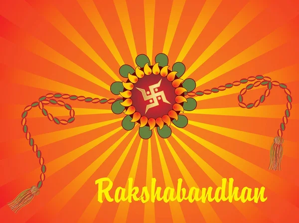 Fundal pentru rakshabandhan — Vector de stoc