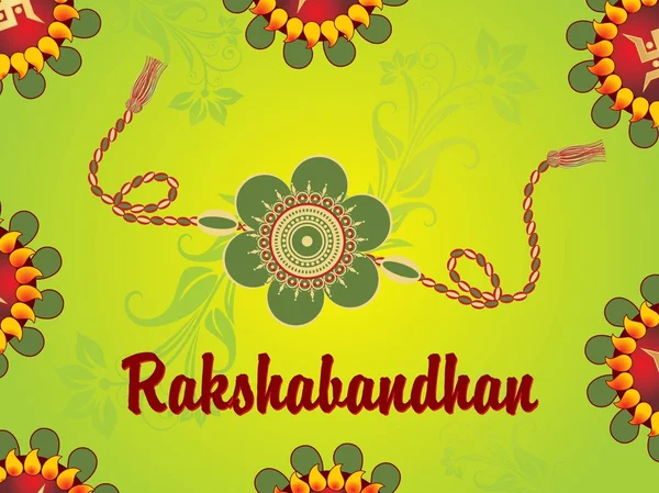 Rakshabandhan の背景 — ストックベクタ