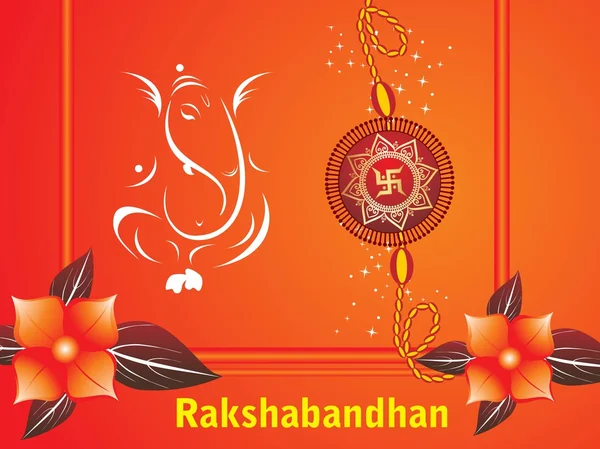 Contexte de rakshabandhan — Image vectorielle