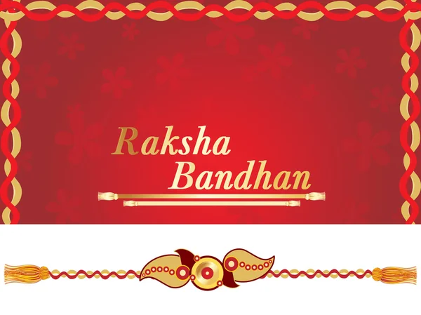 Antecedentes de rakshabandhan —  Vetores de Stock
