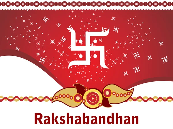 stock vector Background for rakshabandhan