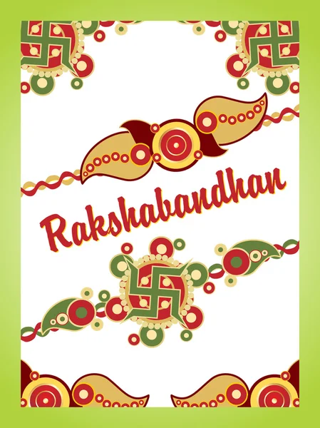 Rakshabandhan 的背景 — 图库矢量图片