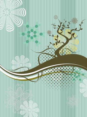 Illustration of nature background clipart