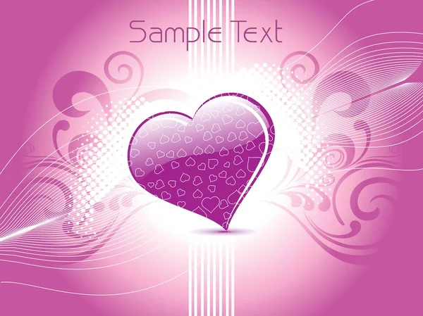 Fond d'écran pour la Saint Valentin — Image vectorielle