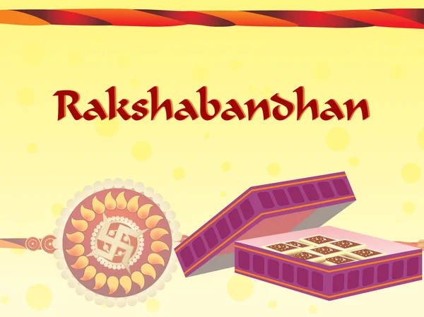 Illustratie voor rakshabandhan — Stockvector