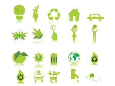 Vector set of icons clipart