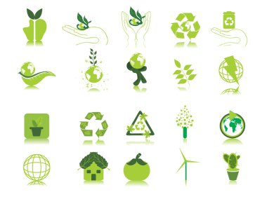 Vector set of icons clipart